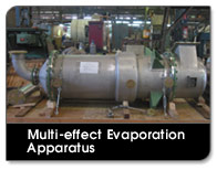 Single,Multi-effect Evaporation Apparatus