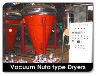 Vacuum Nuta type Dryers